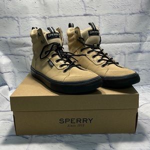 Sperry Striper Storm Hiker Boots Khaki Size 11.5 Men’s